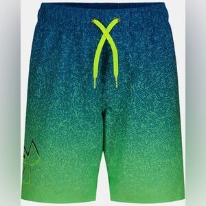 Under Armor Little Boys' UA Tipped Logo Swim Volley Shorts